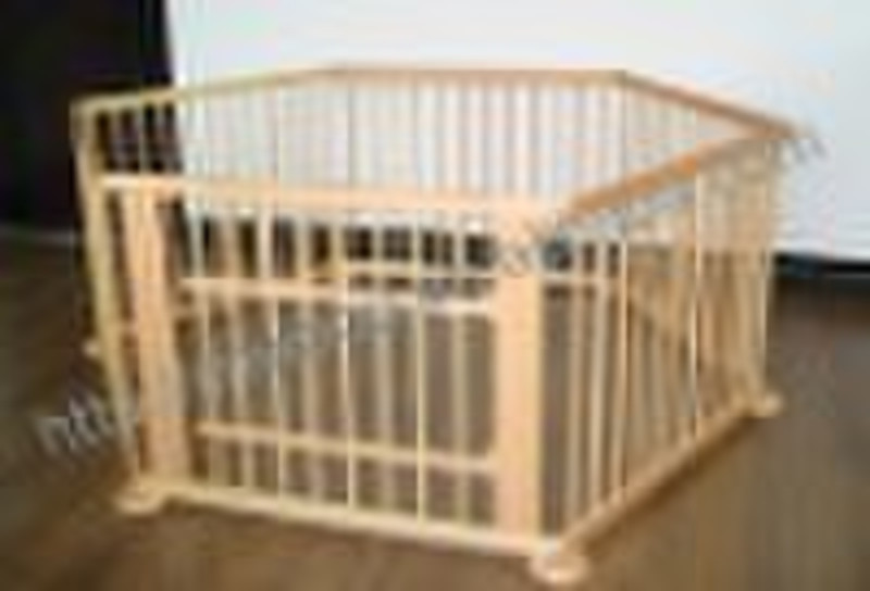 Wooden Baby Playpen