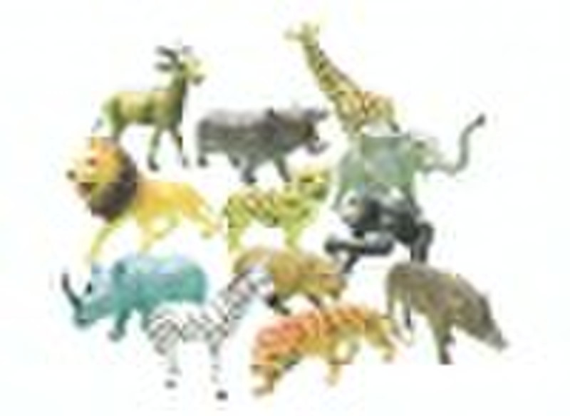 Wild Animals 12 Assorted 9"-12"