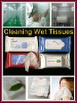 Cleaning wet wipes