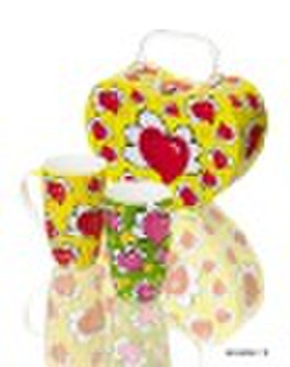 2PCS 13OZ new bone china mug