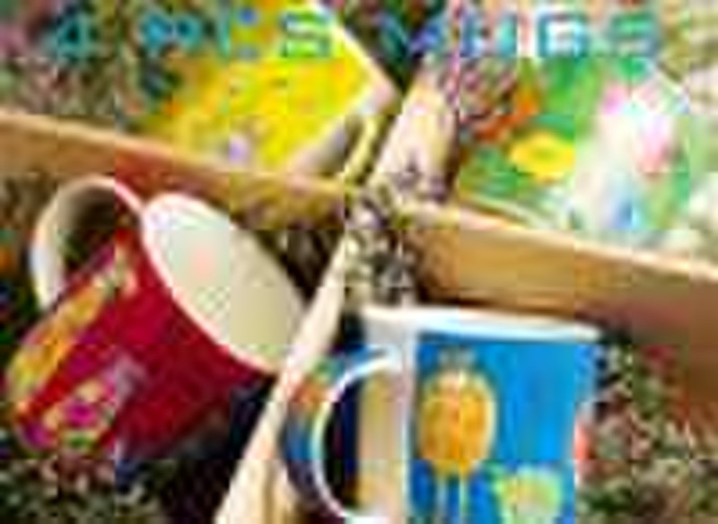 12OZ LOVELY CERAMIC MUG, NEW BONE CHINA MUG