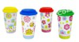 14OZ PORCELAIN SINGLE WALL COFFEE MUG