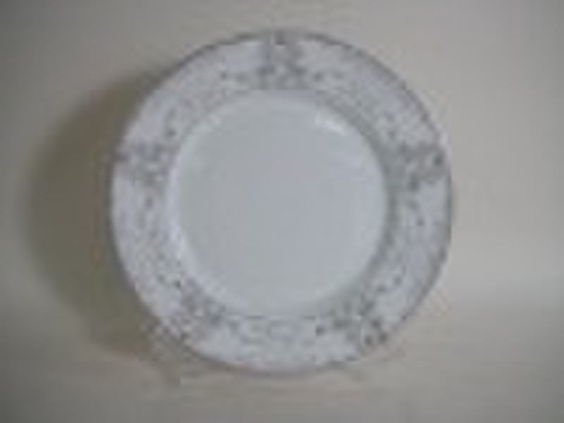 Hotel porcelain dinner set, ceramic plate,