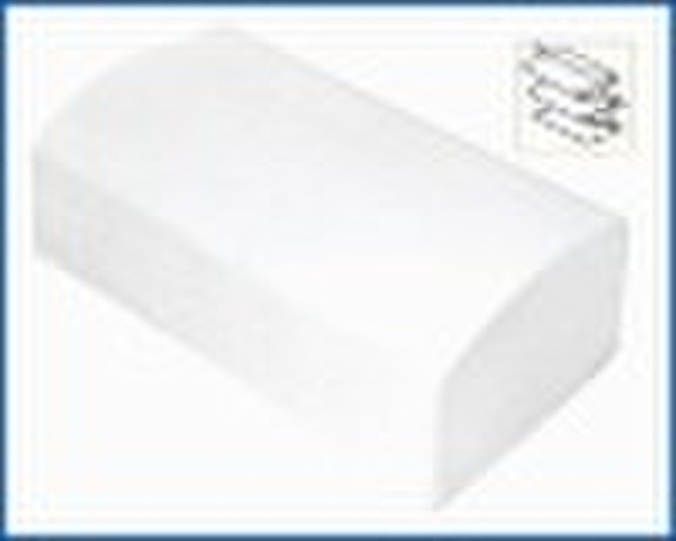 2-ply white interfold hand towels