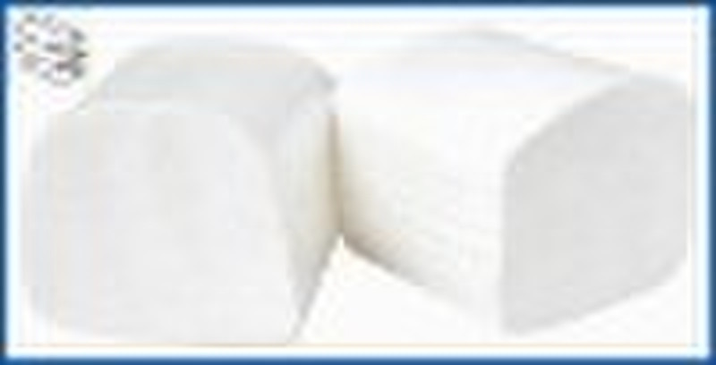 bulk-pack toilet tissue (interleaved toilet tissue