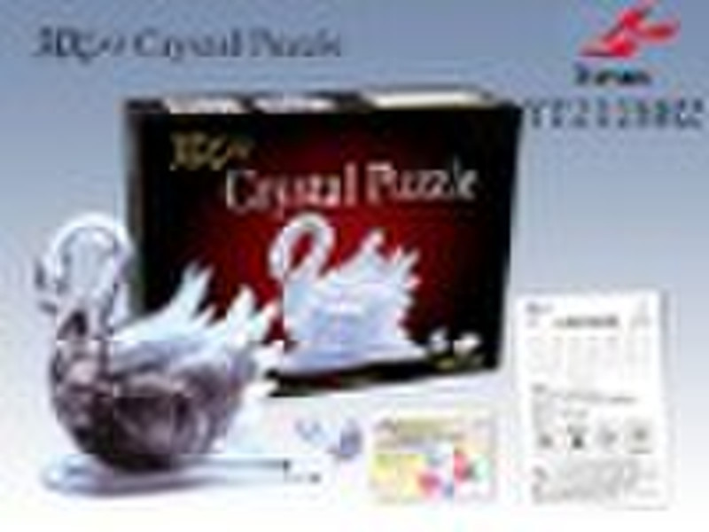 3D crystal puzzle