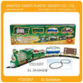 plastic track train with musical