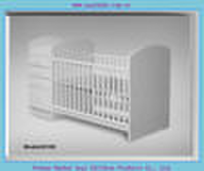 Wooden Baby Bed (8108)