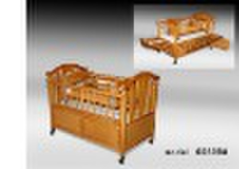 Wooden Baby Bed (0289B)