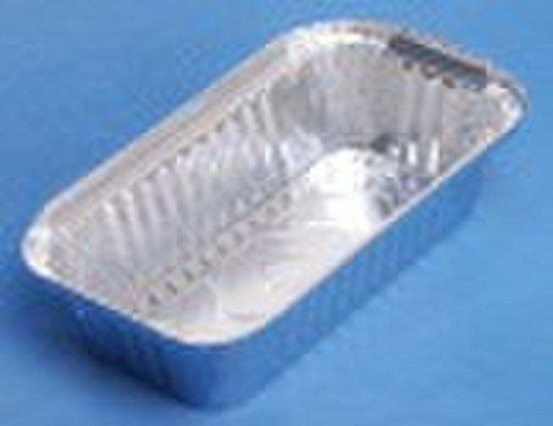 RE650/53 aluminum foil container with lid