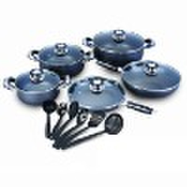 cookware set 16pcs(10pcs cookware set without 6pcs