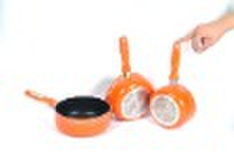 3PCS Aluminium Sauce pan cookware set