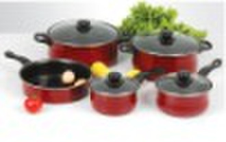 9PCS Carbon steel cookware set