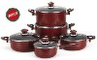 10pcs Aluminium cookware set