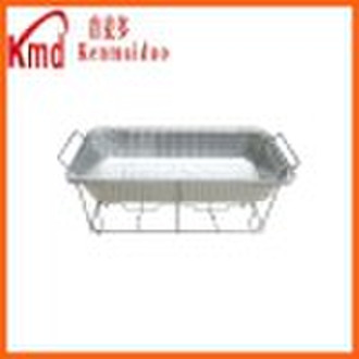Aluminum Pan with Wire Chafing Rack
