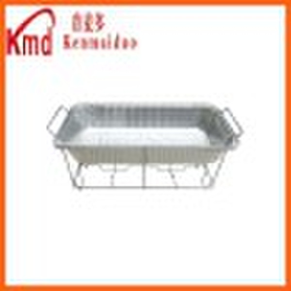 Aluminiumschale mit Draht Chafing-Rack