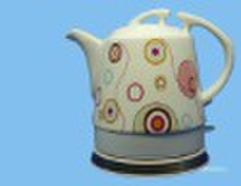 Ceramic Electric Kettle(Fashionable Flower Item No