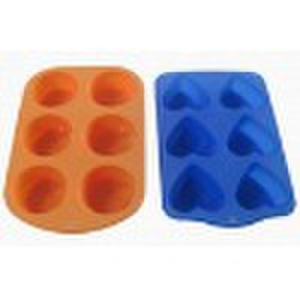 Silicon cake mould