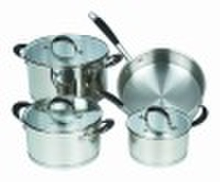 7pcs stainless steel cooking set