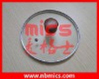 Round Tempered Glass Lid (from 14-28 cm) with knob