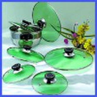 C-Type Green Glass Lid