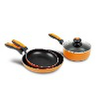 4PCS ALUMINIUM NON-STICK COOKWARE SET ( OPM-6016 )