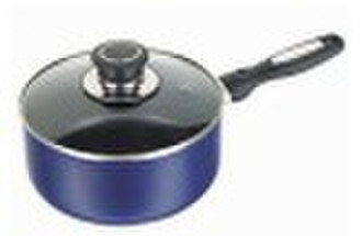 Aluminum non-stick saucepan