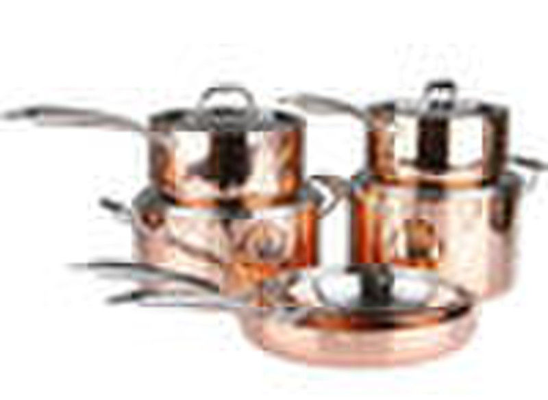 Copper Cookware Set