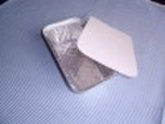 Foil container with lid