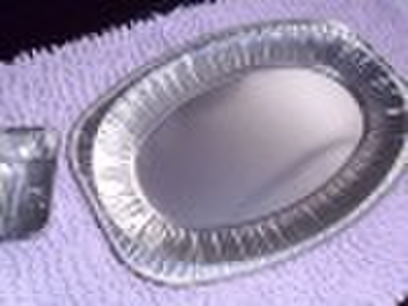 Aluminum foil food tray