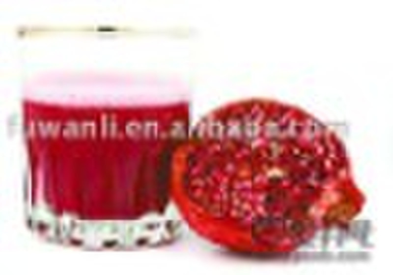 pomegranate concentrate juice