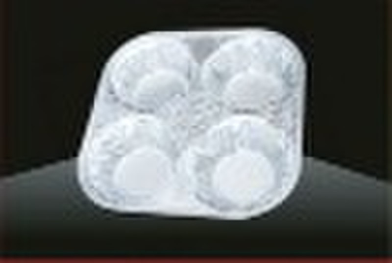 Aluminiumfolie Muffinblech 4PK