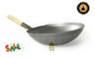 Carbon Steel Unseasoned Chinese Wok