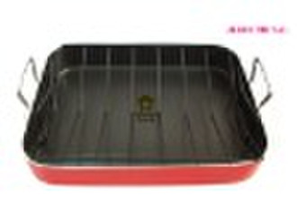 aluminum roasting pan with rack