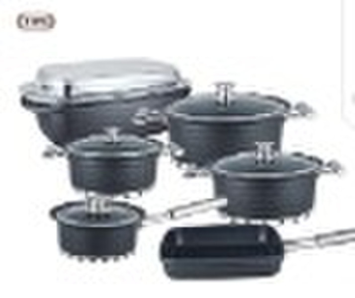 18 pieces cookware set