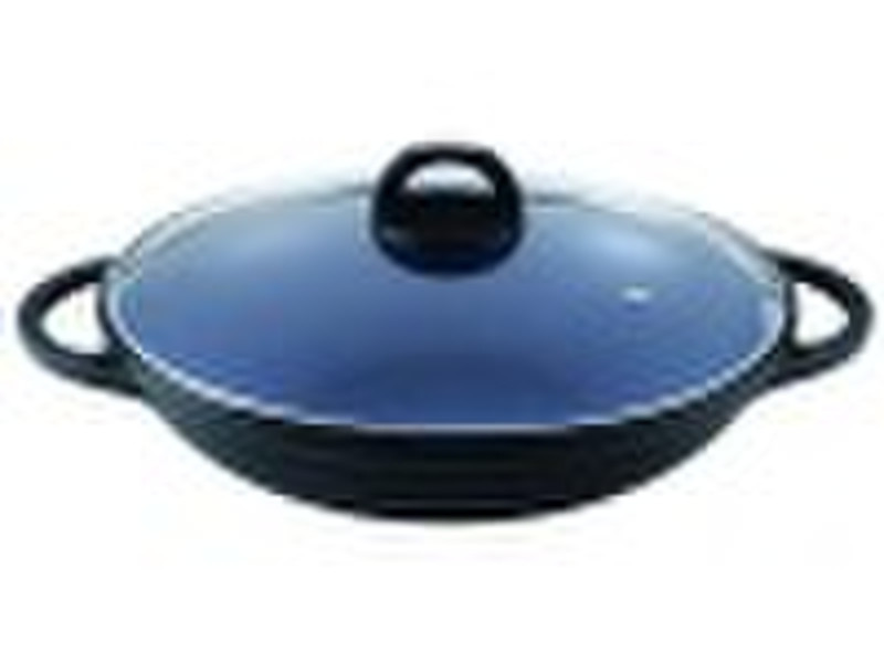 Die-casting Non-stick cookware wok