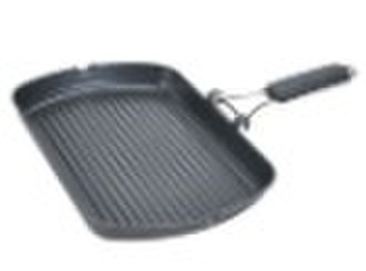 Die-casting Non-stick cookware grill pan