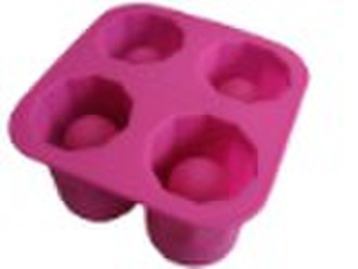 Silicone ice cup mould