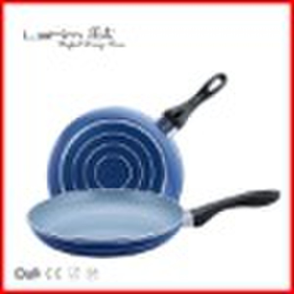 aluminum non-stick frying pan with spiral cutting