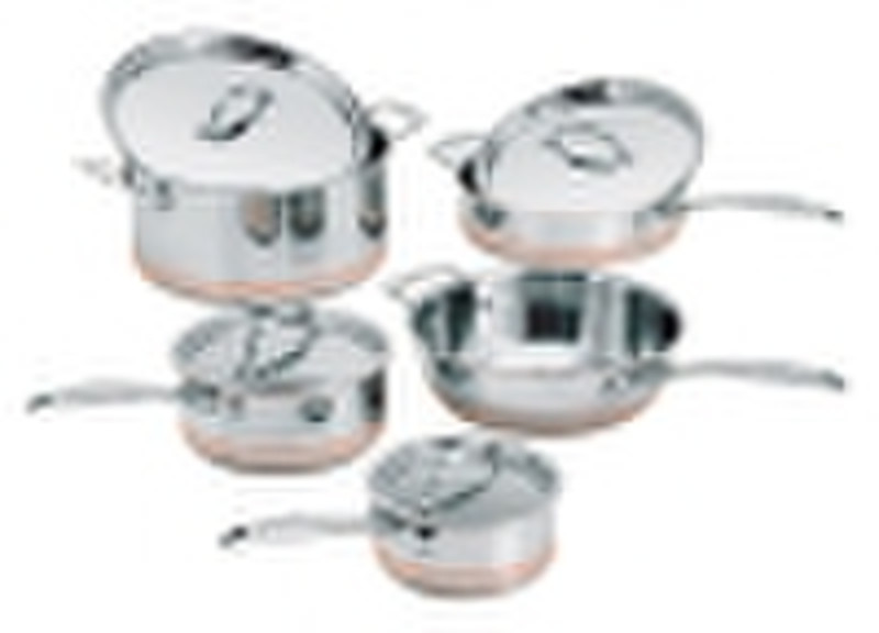 STAINLESS STEEL 5-PLY  COOKWARE SET  DJA-3588