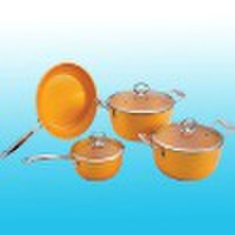 aluminum cookware set in 9pcs