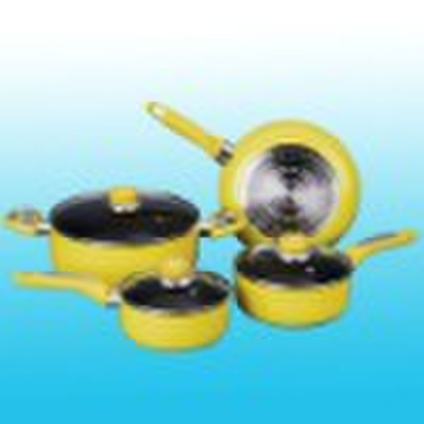 Non-stick aluminum kitchenware