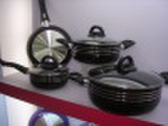 8pcs forging cookware set