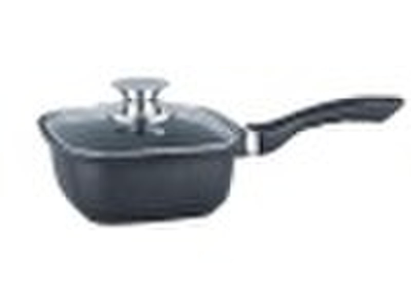 Die cast aluminium Deep Square Sauce pan