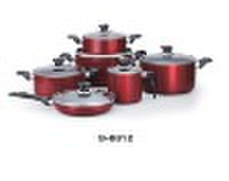 12PCS ALU COOKWARE SET