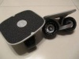 Freeline skateboard with aluminium or wood faceboa