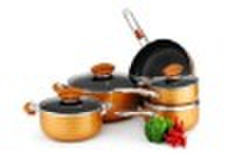 Non stick aluminium cookware set (JX-A017)