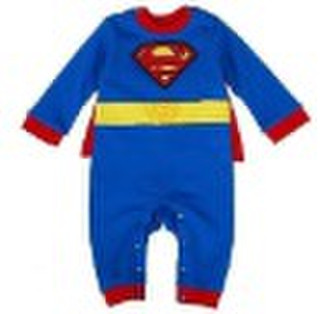 children clothing / superman / cute uniform / cart