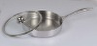 Tri-ply stainless steel Frying pan capsule