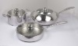 Tri-ply stainless steel cookware or copper